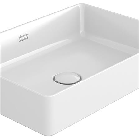 อ่างล้างหน้าวางบนเคาน์เตอร์ AMERICAN STANDARD WP-F412-WT สีขาว_1