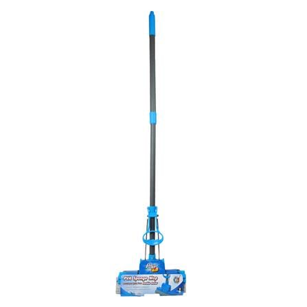 ไม้ม็อบฟองน้ำ PVA POLY-BRITE DOUBLE ROLLER 10.5 นิ้ว สีฟ้า_0