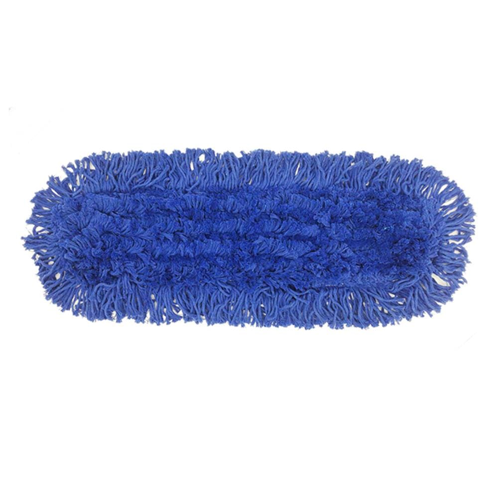 ผ้าม็อบดันฝุ่นคอตตอน POLY-BRITE 24 นิ้ว สีน้ำเงิน