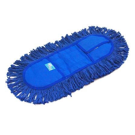 ผ้าม็อบดันฝุ่นคอตตอน POLY-BRITE 24 นิ้ว สีน้ำเงิน_0