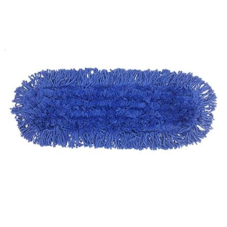 ผ้าม็อบดันฝุ่นคอตตอน POLY-BRITE 24 นิ้ว สีน้ำเงิน_1