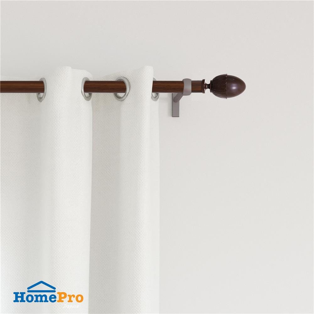 หัว-ท้ายรางม่าน ME LIVING S1407-26 25 มม. สีโอ๊ค