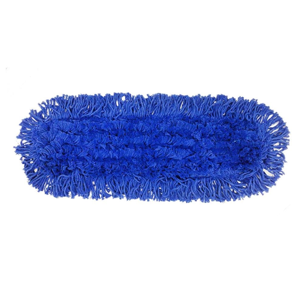 ผ้าม็อบดันฝุ่นคอตตอน POLY-BRITE 18 นิ้ว สีน้ำเงิน