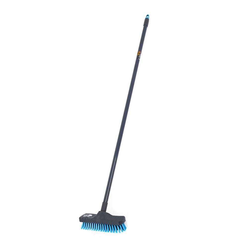 แปรงขัดพื้นไนลอน POLY BRITE 9 นิ้ว สีฟ้า