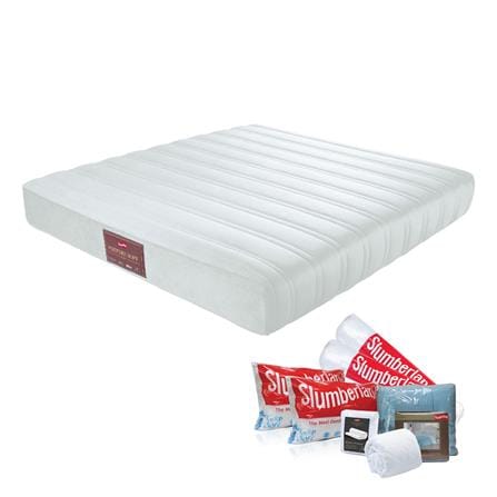 ที่นอนโฟม 6 ฟุต SLUMBERLAND รุ่น POSTURE SO ฟุต พร้อมชุดเครื่องนอน 11 ชิ้น_0