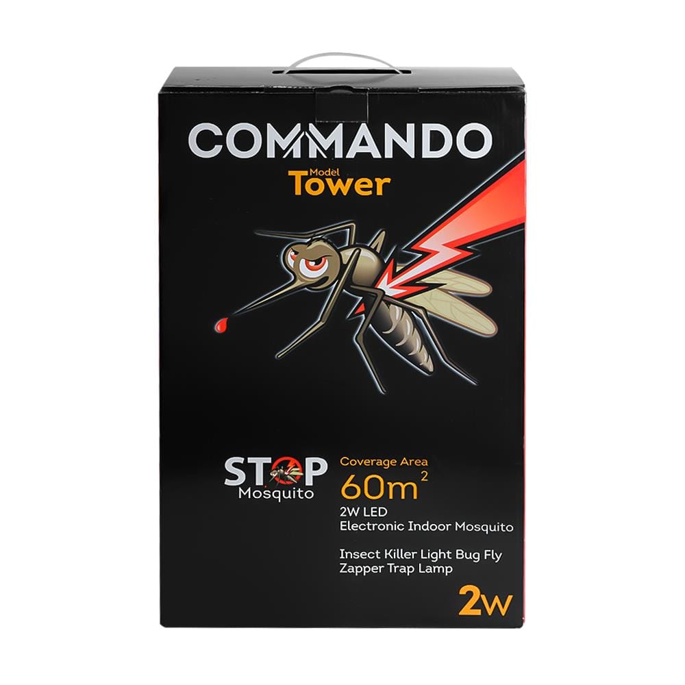 เครื่องดักยุง COMMANDO TOWER 2 วัตต์