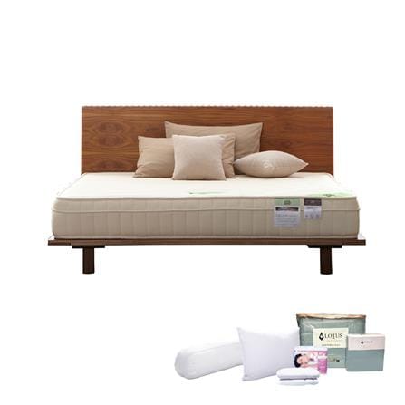ที่นอนโฟม 3.5 ฟุต LOTUS รุ่น MICRO LATEX II พร้อมชุดเครื่องนอน 7 ชิ้น
