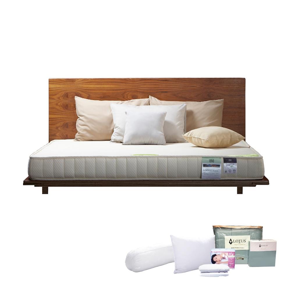 ที่นอนโฟม 3.5 ฟุต LOTUS รุ่น MICRO LATEX I พร้อมชุดเครื่องนอน 7 ชิ้น