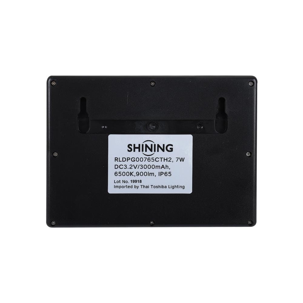 ไฟผนังภายนอก SOLAR SHINING RLDPG00765CTH2 7 วัตต์ DAYLIGHT สีดำ