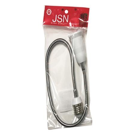 ขั้วต่อสายอ่อน JSN 60 เซนติเมตร E27 ขาว_2