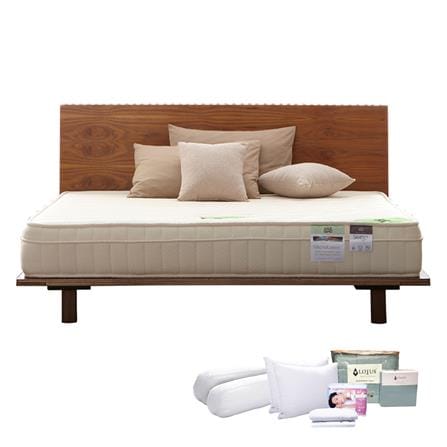 ที่นอนโฟม 6 ฟุต LOTUS รุ่น MICRO LATEX II พร้อมชุดเครื่องนอน 11 ชิ้น