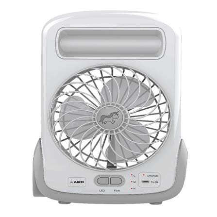 พัดลมพกพา 5 นิ้ว AIKO KN-2825 Unicorn สีเทา_0