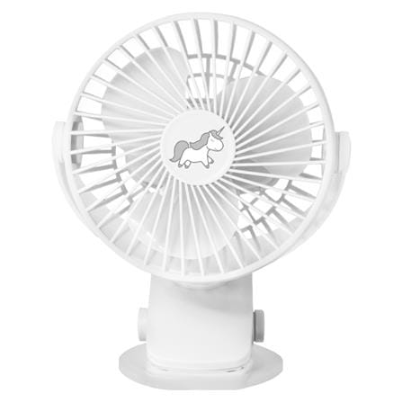 พัดลมพกพา 4 นิ้ว AIKO KN-L2855 Unicorn สีขาว_0