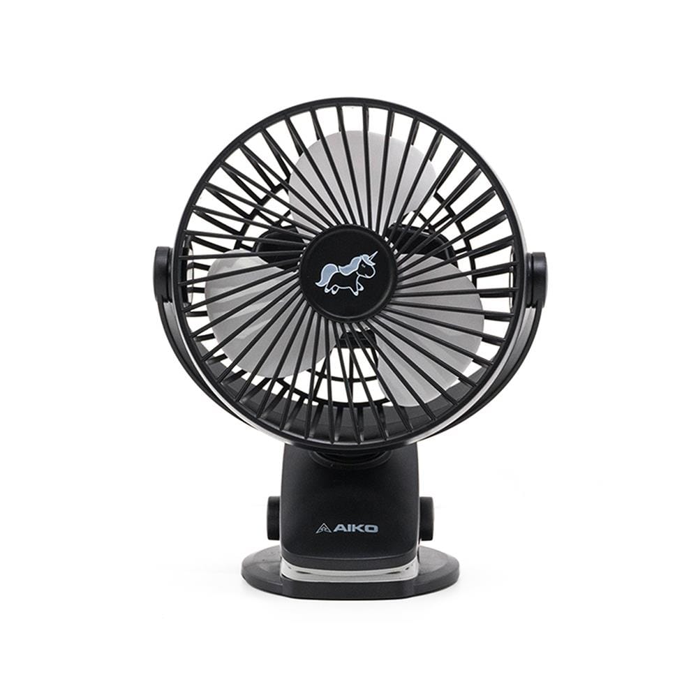 พัดลมพกพา 4 นิ้ว AIKO KN-L2855 Unicorn สีดำ