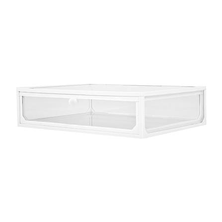 อุปกรณ์จัดเก็บเครื่องสำอาง STACKO W9003 26.5x20x7 ซม. สีขาว_0