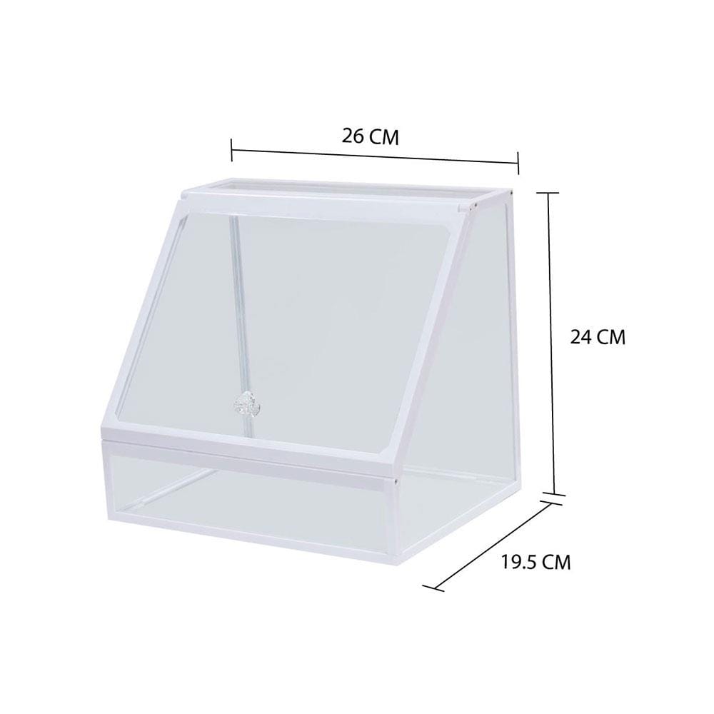 อุปกรณ์จัดเก็บเครื่องสำอาง STACKO W9002 26x19.5x24 ซม. สีขาว
