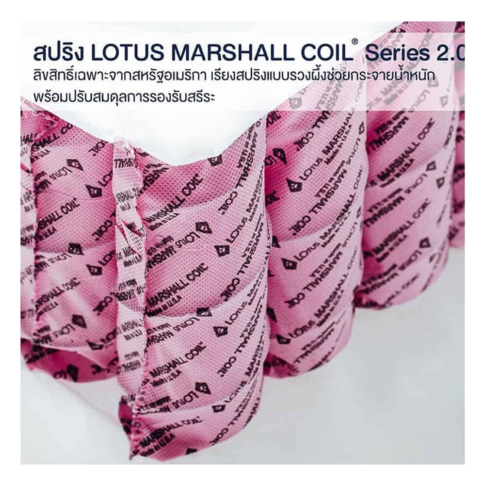 ที่นอนพ็อกเก็ตสปริง 6 ฟุต LOTUS รุ่น NINA พร้อมชุดเครื่องนอน 12 ชิ้น