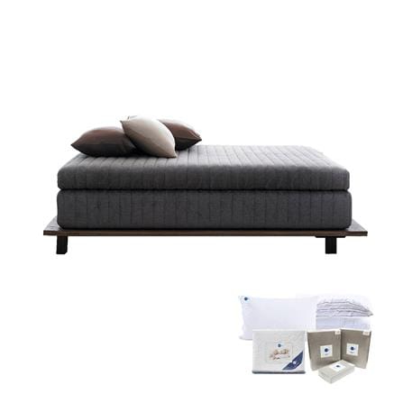 ที่นอนโฟม 3.5 ฟุต OMAZZ รุ่น ZENSATIONAL DELUXE พร้อมชุดเครื่องนอน 6 ชิ้น