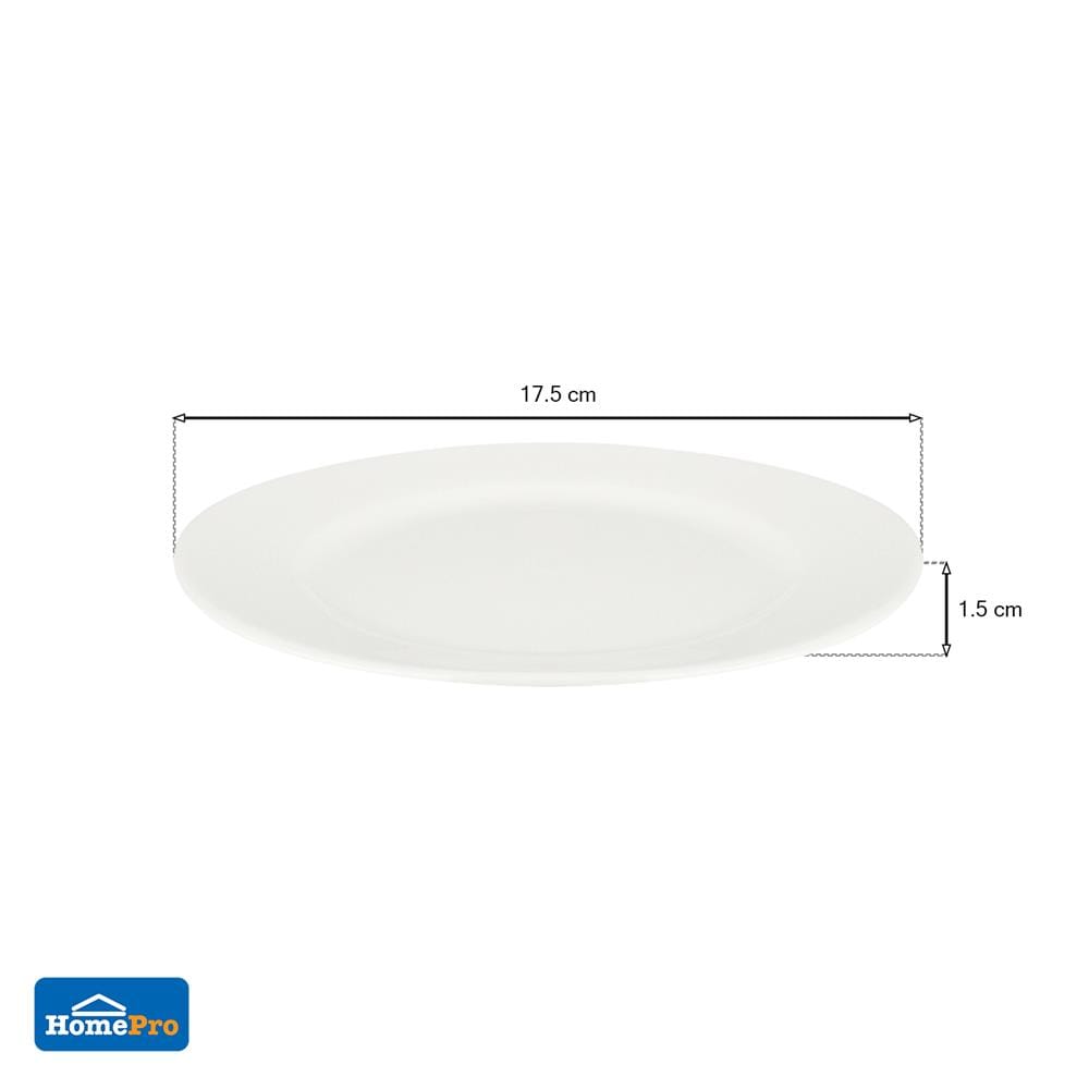 จานเซรามิกตื้น 7" KECH SNOW