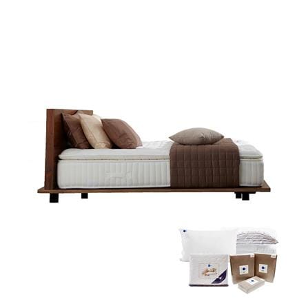 ที่นอนพ็อกเก็ตสปริง 3.5 ฟุต OMAZZ รุ่น FAREEDA พร้อมชุดเครื่องนอน 6 ชิ้น