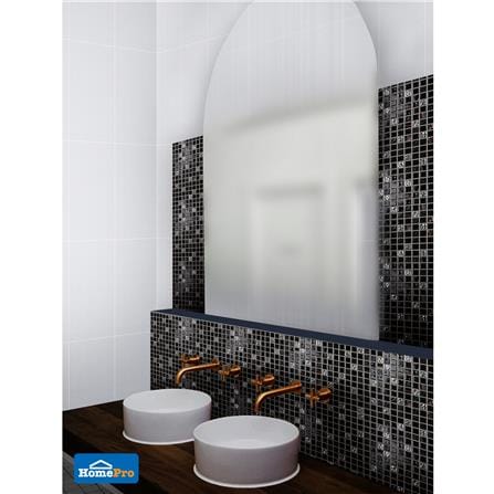 โมเสคแก้ว 30x30 ซม. HPR-184 สีดำ_2