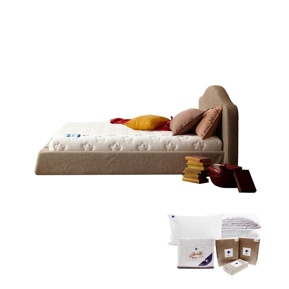 ที่นอนยางพารา 3.5 ฟุต OMAZZ รุ่น FERME PLUSH พร้อมชุดเครื่องนอน 6 ชิ้น