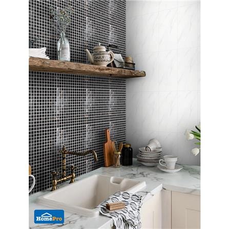 โมเสคแก้ว 30x30 ซม. HPR-186 สีดำ_2