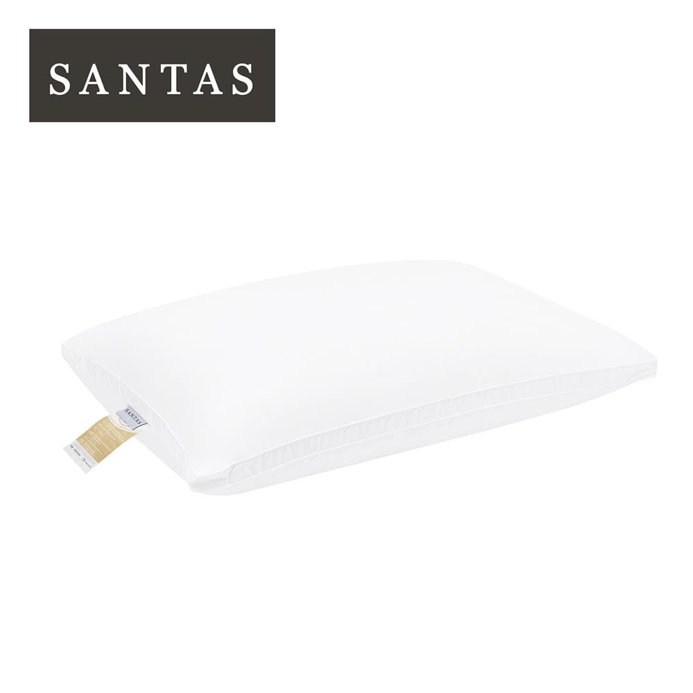 หมอนหนุน ใยสังเคราะห์ SANTAS MEMORELLE 19x29 นิ้ว สีขาว