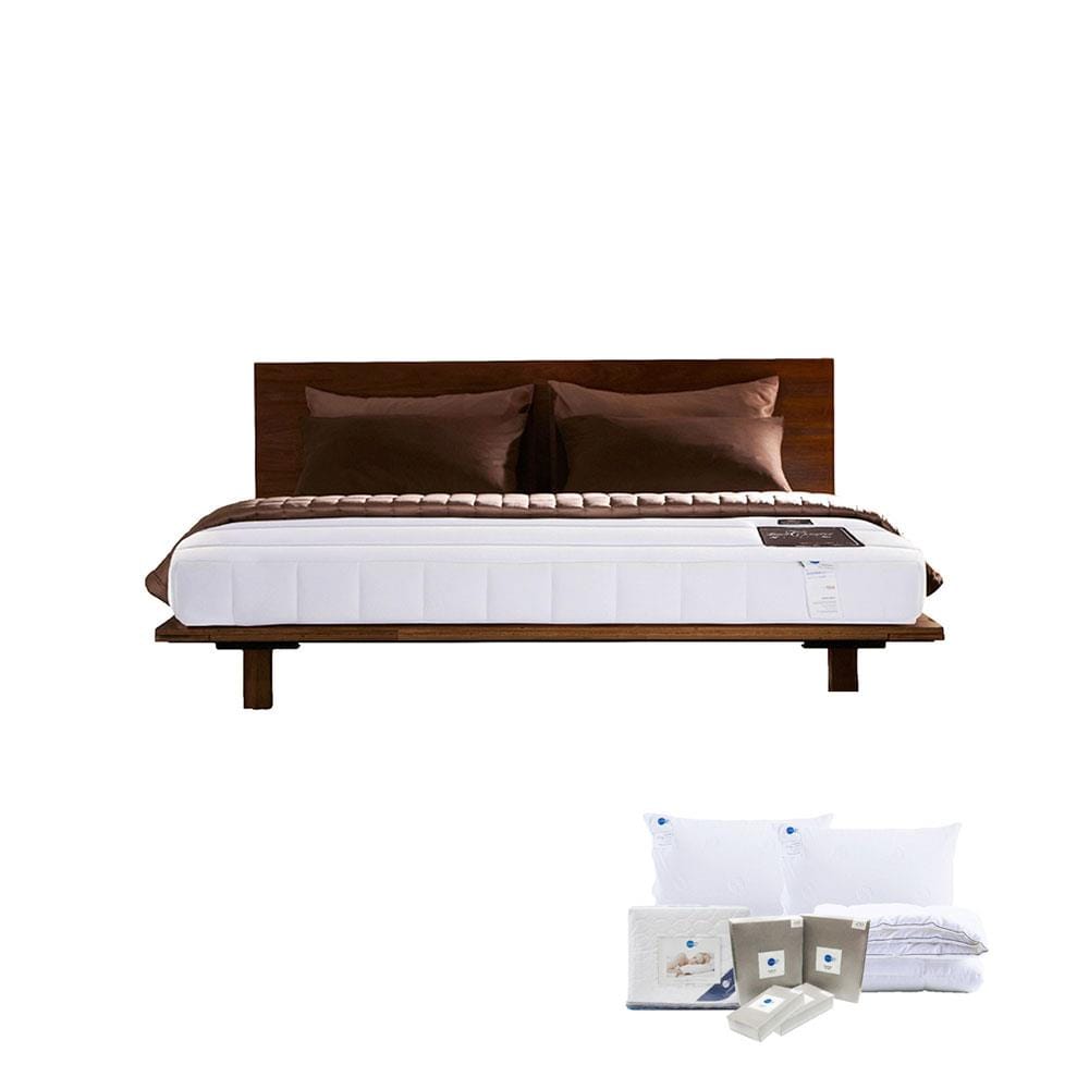 ที่นอนยางพารา 6 ฟุต OMAZZ รุ่น FRANCK COMFORT พร้อมชุดเครื่องนอน 8 ชิ้น