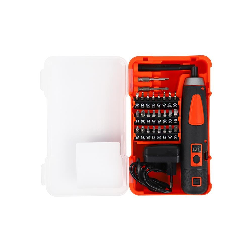 สว่านไขควง BLACK&DECKER BD40K27-B1 4 โวลต์