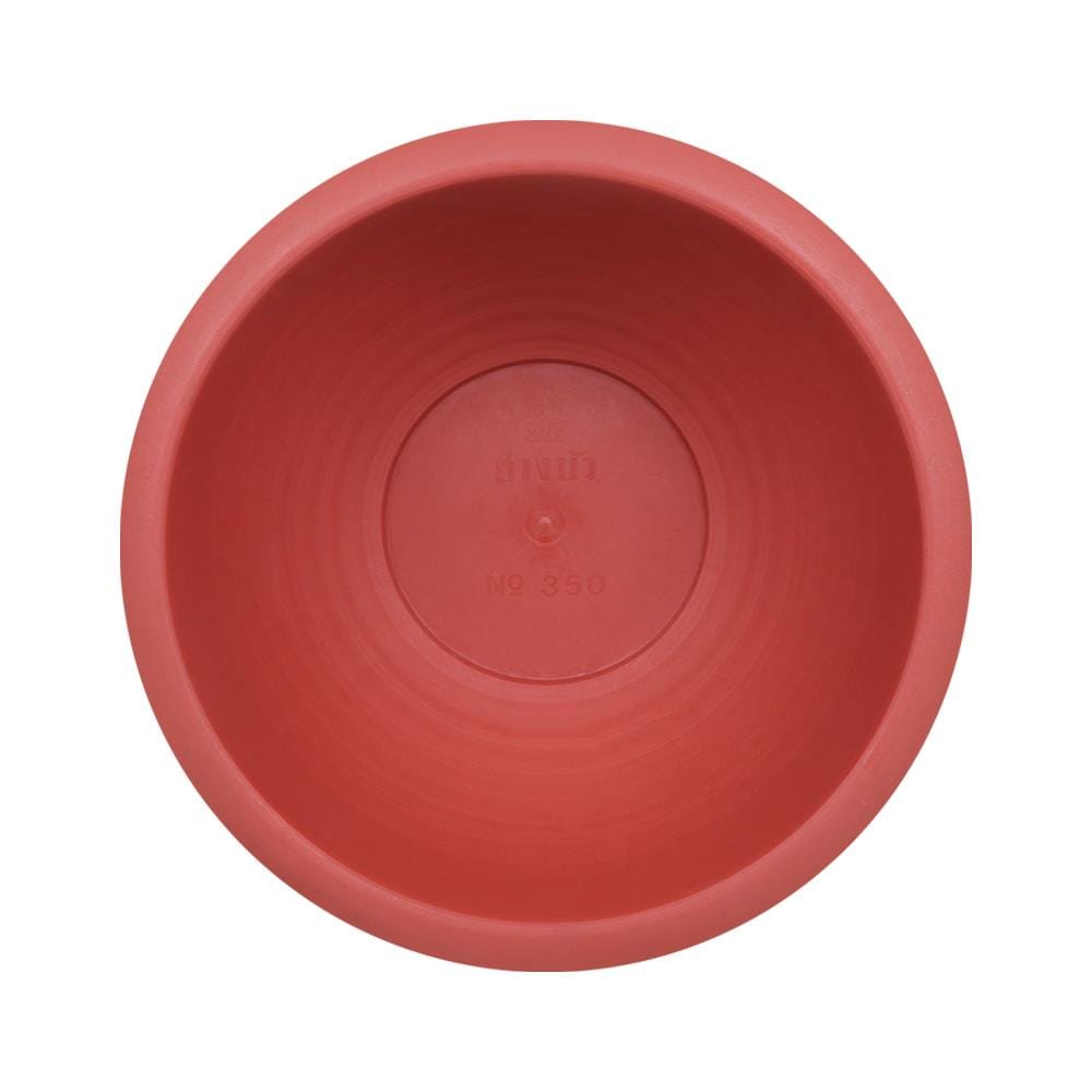 อ่างบัวพลาสติก SPRING NO.350 สีอิฐ
