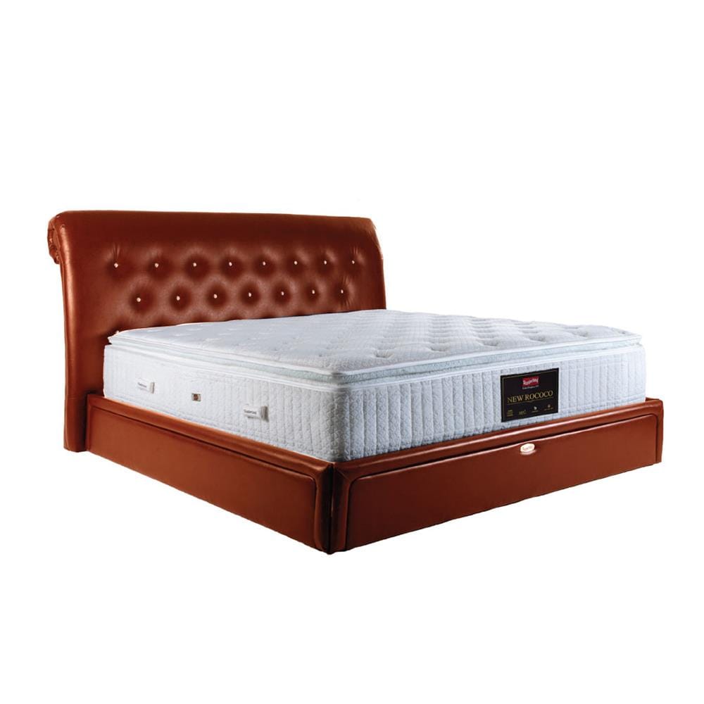ที่นอนพ็อกเก็ตสปริง 5 ฟุต SLUMBERLAND รุ่น NEW ROCOCO พร้อมชุดเครื่องนอน 11 ชิ้น