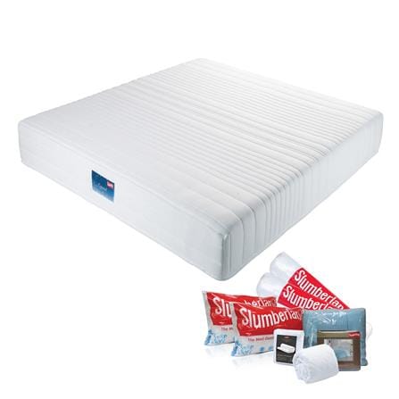 ที่นอนโฟม 5 ฟุต SLUMBERLAND รุ่น LEGEND พร้อมชุดเครื่องนอน 11 ชิ้น