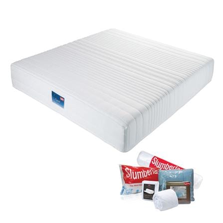 ที่นอนโฟม 3.5 ฟุต SLUMBERLAND รุ่น LEGEND พร้อมชุดเครื่องนอน 7 ชิ้น