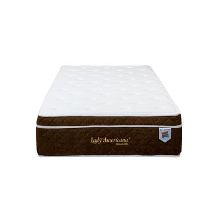 ที่นอนพ็อกเก็ตสปริง 3.5 ฟุต LADY AMERICANA รุ่น ELIZABETH พร้อมชุดเครื่องนอน 7 ชิ้น_1