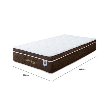 ที่นอนพ็อกเก็ตสปริง 3.5 ฟุต LADY AMERICANA รุ่น ELIZABETH พร้อมชุดเครื่องนอน 7 ชิ้น_7