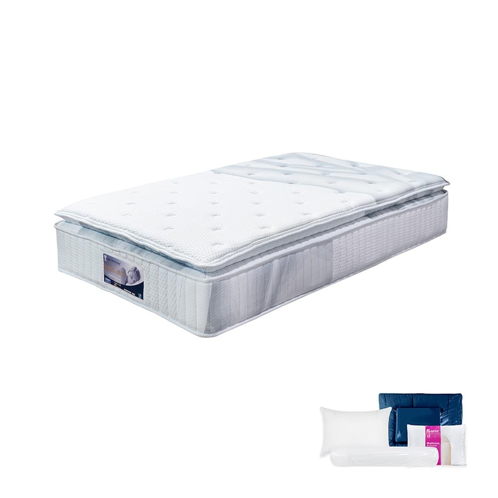 ที่นอนพ็อกเก็ตสปริง 3.5 ฟุต LADY AMERICANA รุ่น ELEGENT พร้อมชุดเครื่องนอน 7 ชิ้น