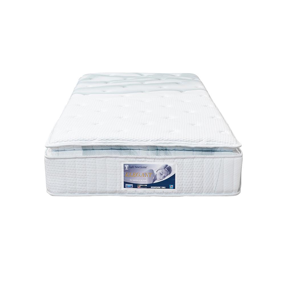 ที่นอนพ็อกเก็ตสปริง 3.5 ฟุต LADY AMERICANA รุ่น ELEGENT พร้อมชุดเครื่องนอน 7 ชิ้น