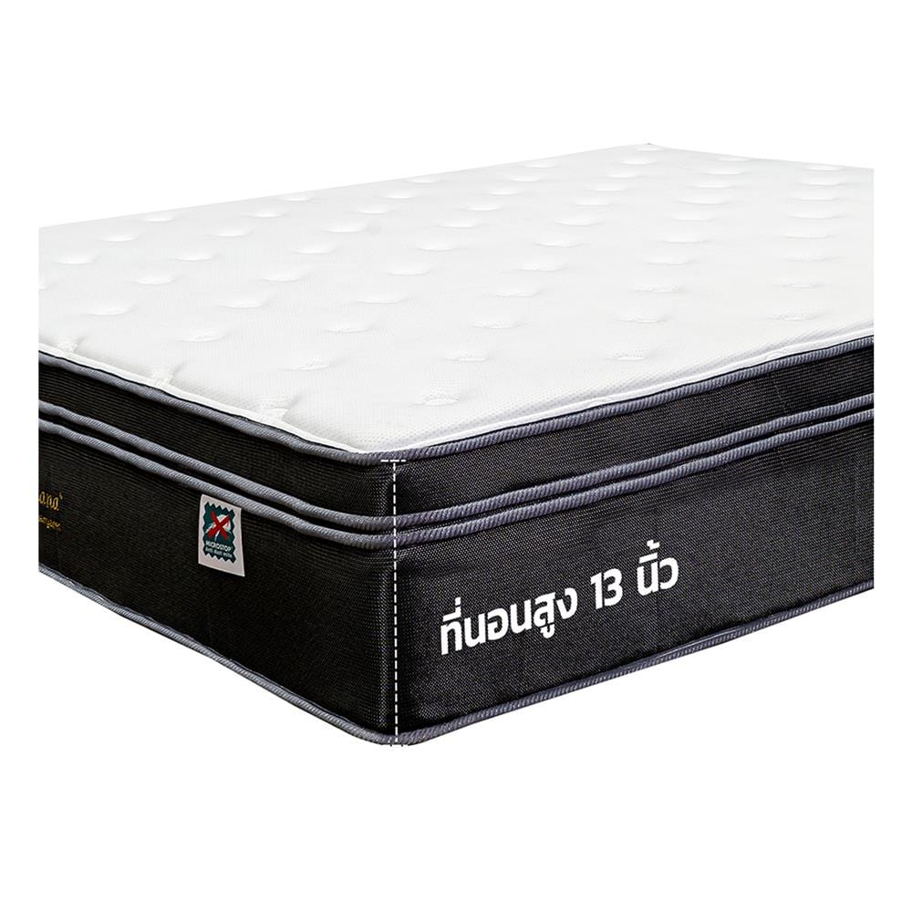 ที่นอนพ็อกเก็ตสปริง 6 ฟุต LADY AMERICANA รุ่น MAGARET พร้อมชุดเครื่องนอน 11 ชิ้น