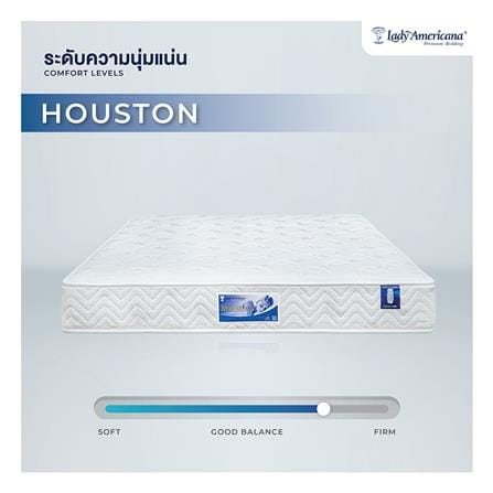 ที่นอนพ็อกเก็ตสปริง 6 ฟุต LADY AMERICANA รุ่น HOUSTON_5
