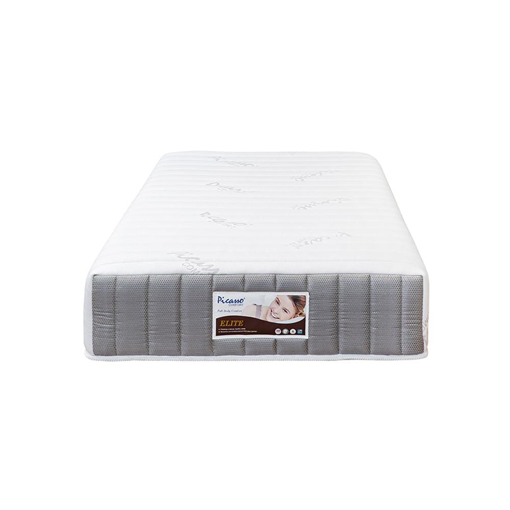 ที่นอนพ็อกเก็ตสปริง 3.5 ฟุต PICASSO COMFORT รุ่น ELITE พร้อมชุดเครื่องนอน 7 ชิ้น