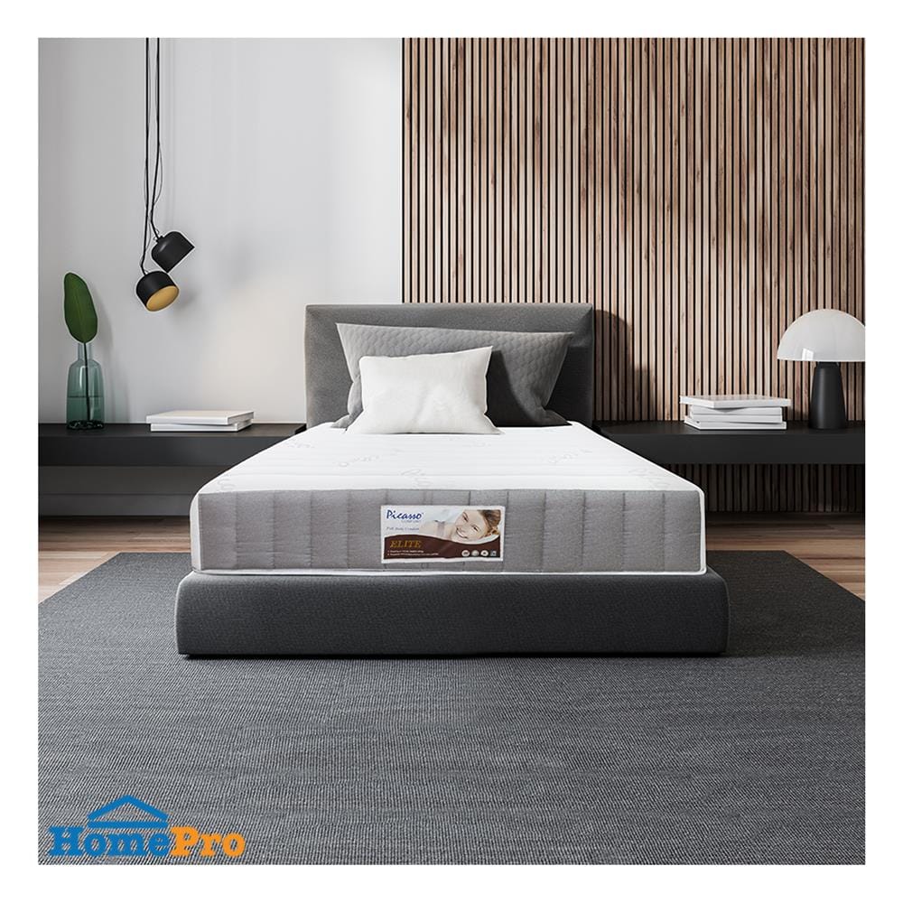 ที่นอนพ็อกเก็ตสปริง 3.5 ฟุต PICASSO COMFORT รุ่น ELITE พร้อมชุดเครื่องนอน 7 ชิ้น