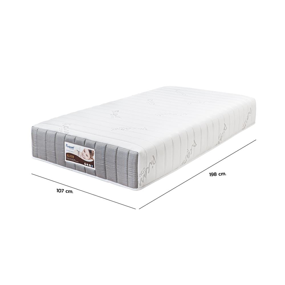 ที่นอนพ็อกเก็ตสปริง 3.5 ฟุต PICASSO COMFORT รุ่น ELITE พร้อมชุดเครื่องนอน 7 ชิ้น