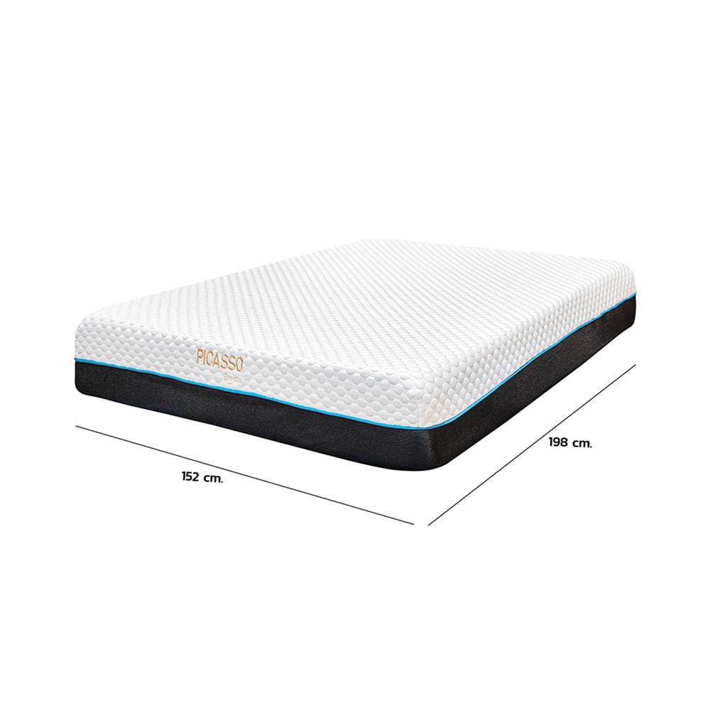 ที่นอนเมมโมรี่โฟม 5 ฟุต PICASSO COMFORT รุ่น BREEZE พร้อมชุดเครื่องนอน 11 ชิ้น