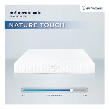 ที่นอนยางพารา 6 ฟุต LADY AMERICANA รุ่น NATURE TOUCH พร้อมชุดเครื่องนอน 11 ชิ้น_5