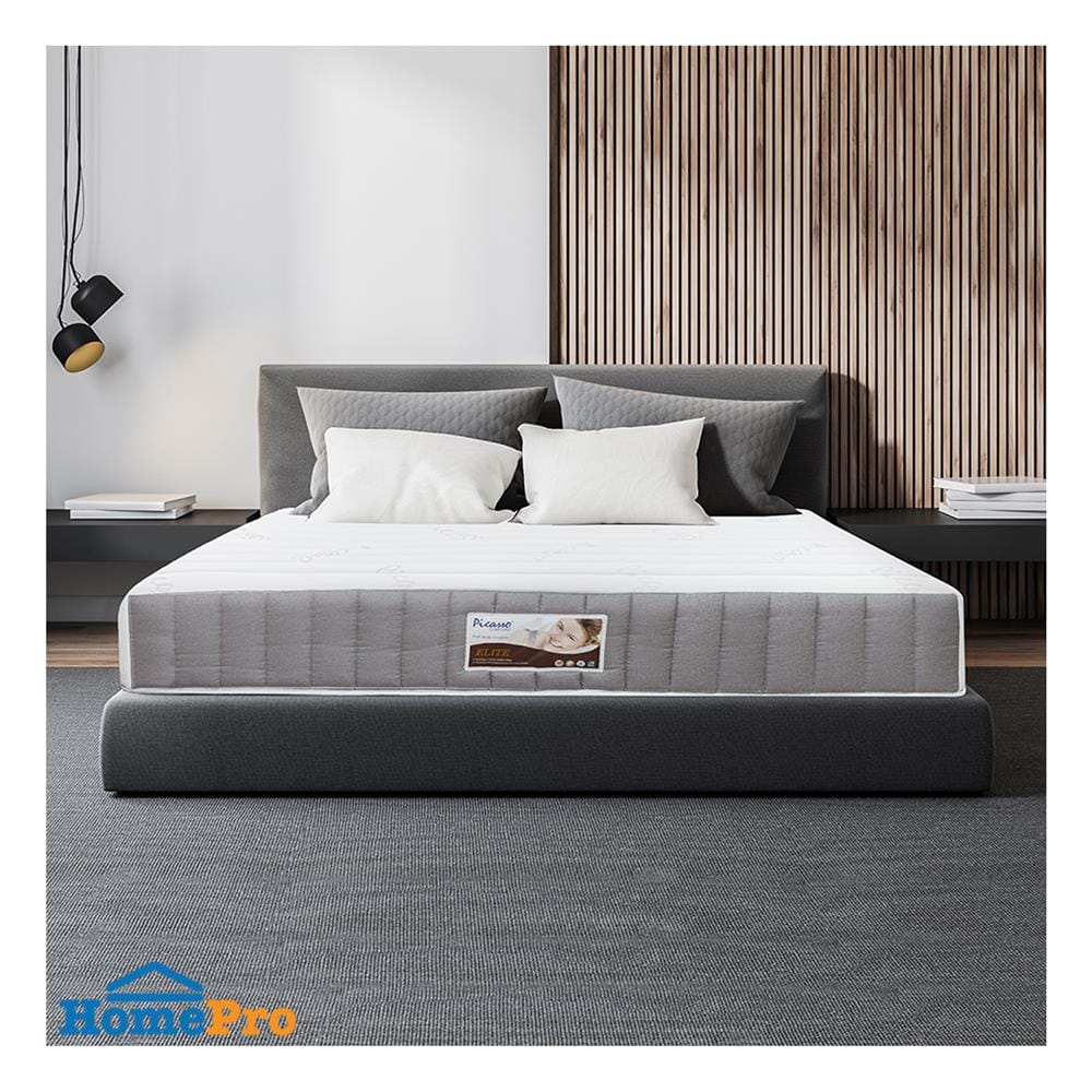 ที่นอนพ็อกเก็ตสปริง 5 ฟุต PICASSO COMFORT รุ่น ELITE พร้อมชุดเครื่องนอน 11 ชิ้น