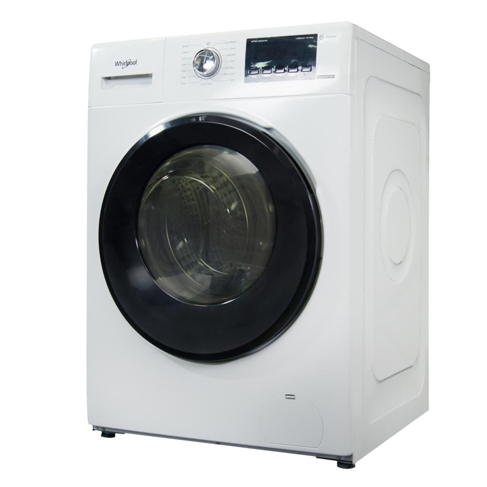 เครื่องซักผ้าฝาหน้า WHIRLPOOL WFRB1054AJW 10.5 กก. 1400 RPM อินเวอร์เตอร์ + ขาตั้ง