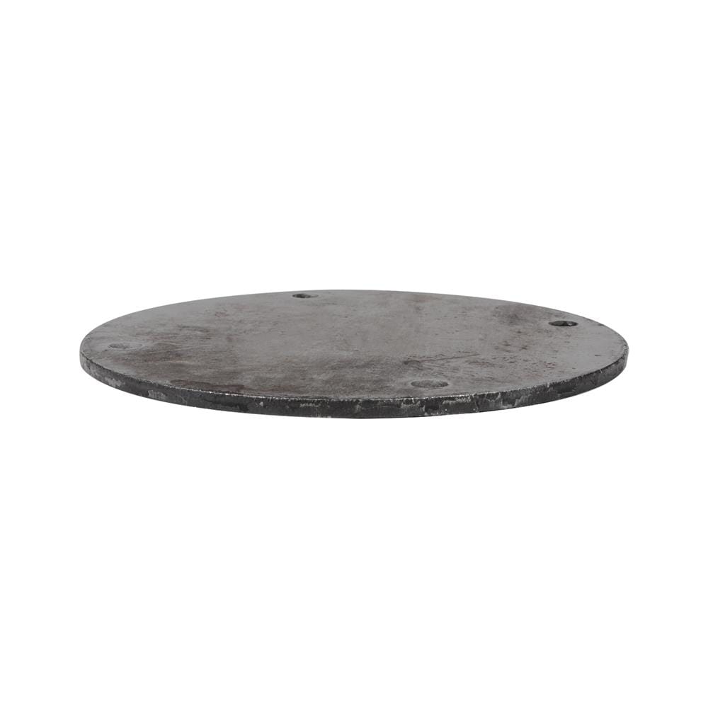 แผ่นเหล็กเพลทกลม (เจาะรู 3/8 นิ้ว) BIH 8X1/4 นิ้ว