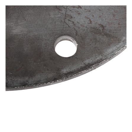 แผ่นเหล็กเพลทกลม (เจาะรู 3/8 นิ้ว) MEGA STEEL 8x1/4 นิ้ว_2