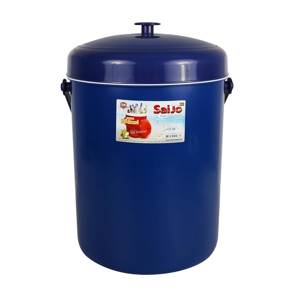 กระติกน้ำเย็น SN SAIJO 29 ลิตร สีน้ำเงิน